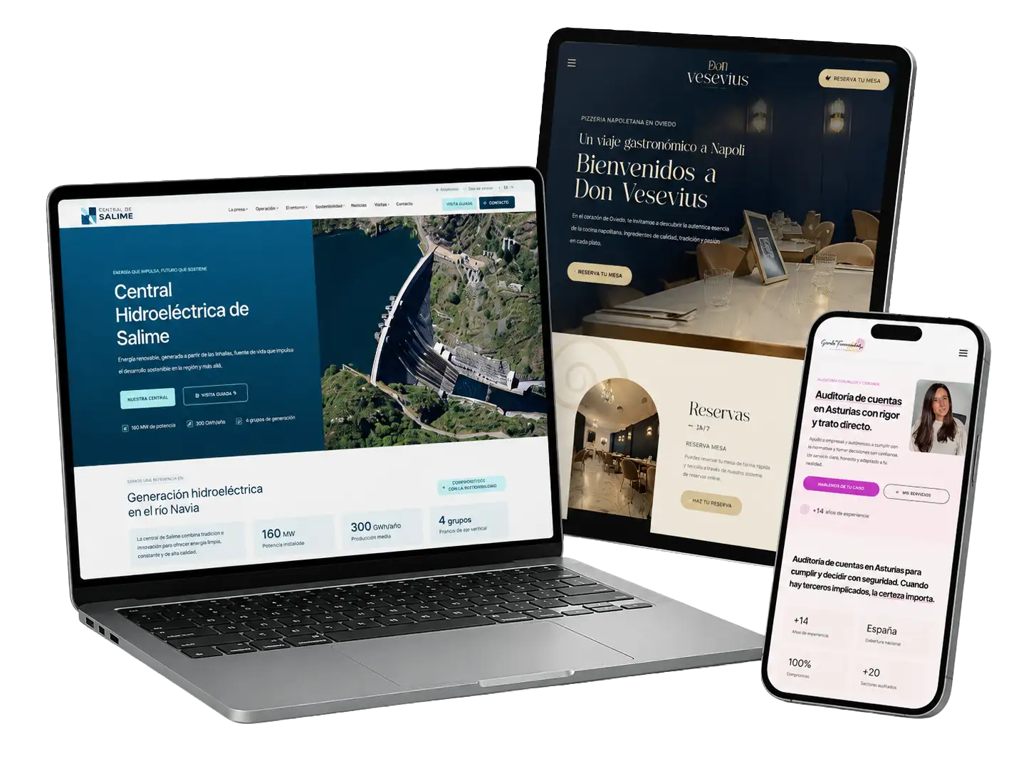 Diseño web en Oviedo para empresas que quieren captar clientes