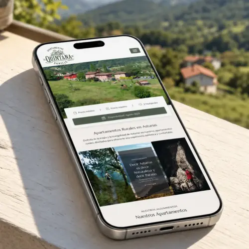 diseno de sitio web profesional cliente version responsive la quintana de romillo